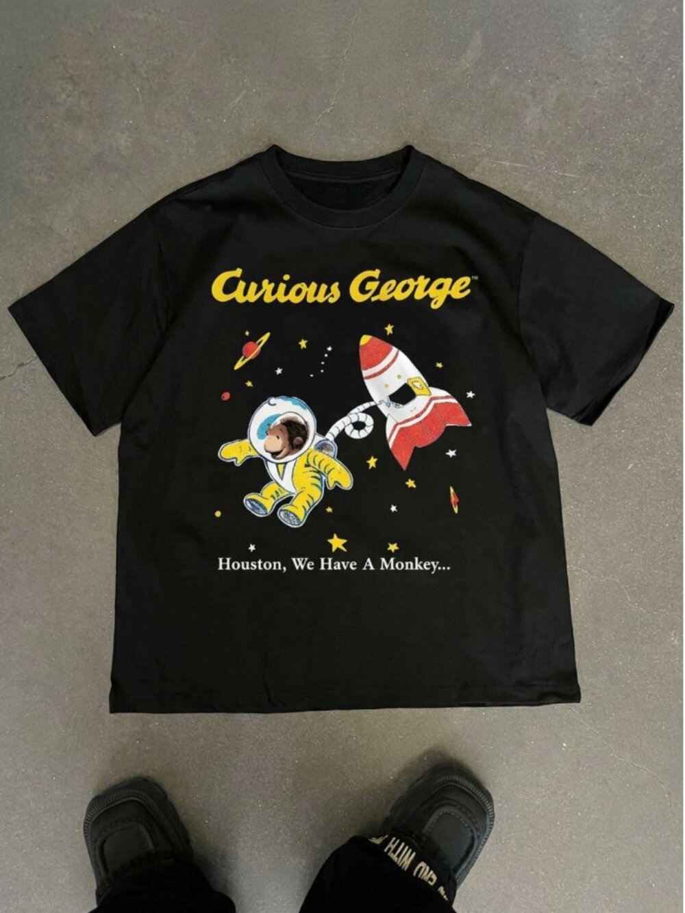 Gildan Men's Black T-shirt